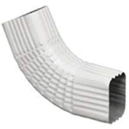 Amerimax Home Products Amerimax Home Products 27065 Aluminum Gutter Elbow - White 6454326